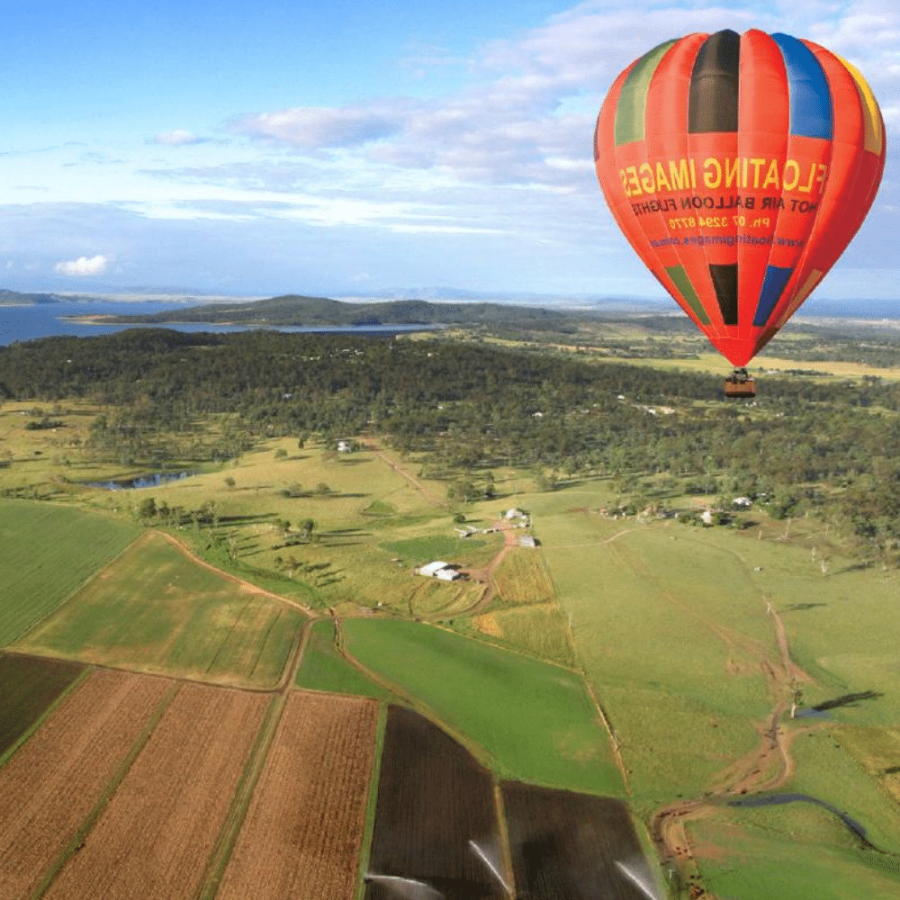 Floating Images Hot Air Balloon