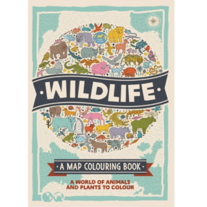 Wildlife A Map Colouring Book