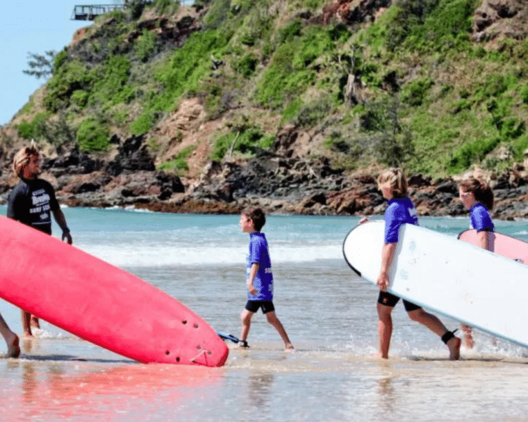 Coolum Surf group surf
