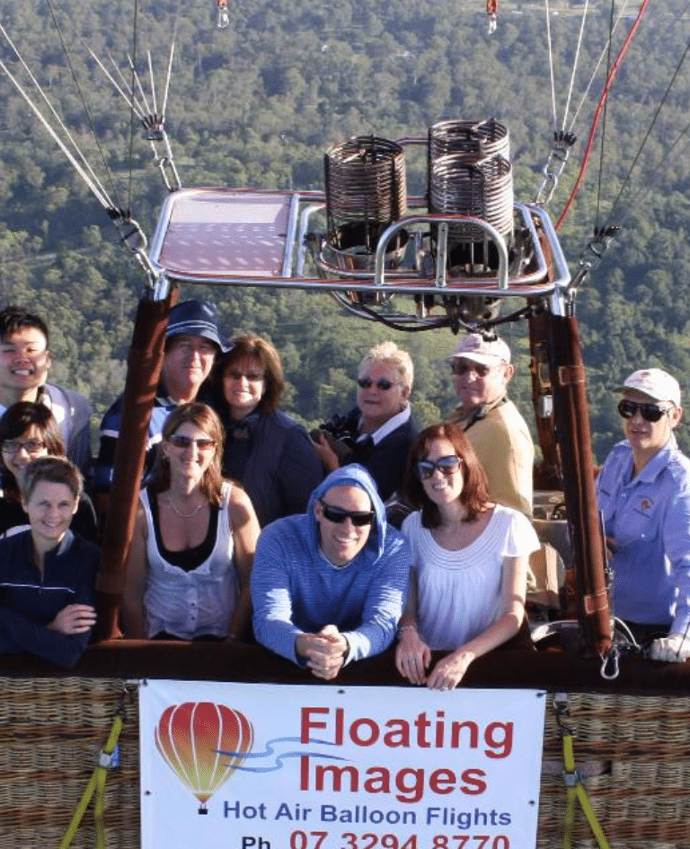 Floating Images Hot Air Balloon Brisbane