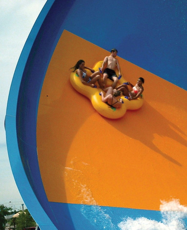 Tornado thrill ride at Wet'n'Wild