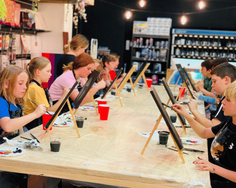 Creative Kids Birthday Party - Paint & Play