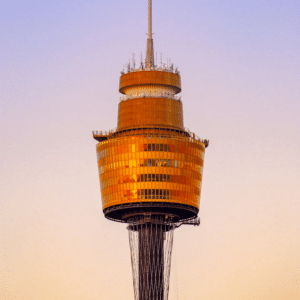 Sydney Tower at Sunset