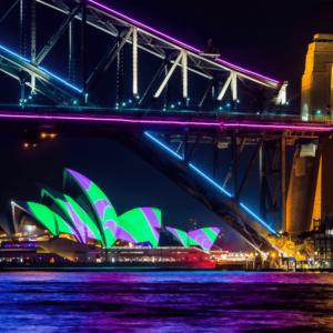 Vivid Sydney Catamaran Cruise