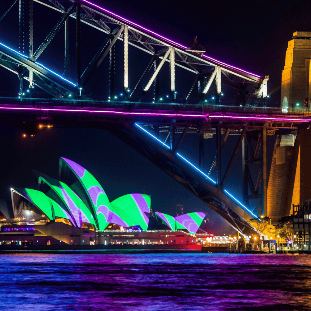 Vivid Sydney Catamaran Cruise