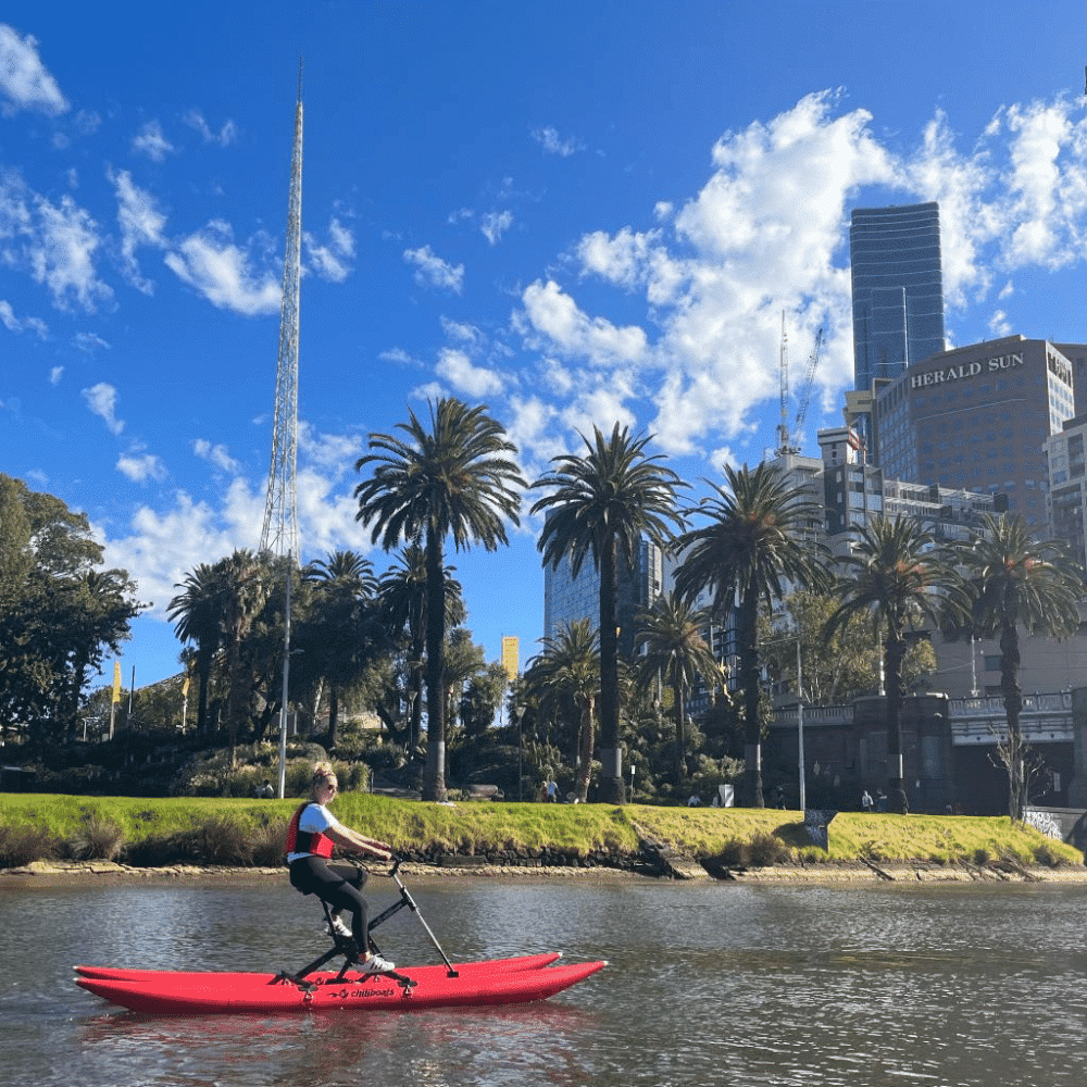 Yarra River Waterbike Tour