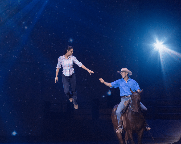 Australian Outback Spectacular - a story of two farmers
