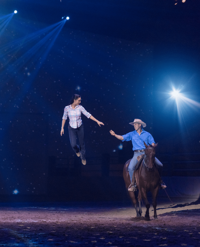 Australian Outback Spectacular - a story of two farmers