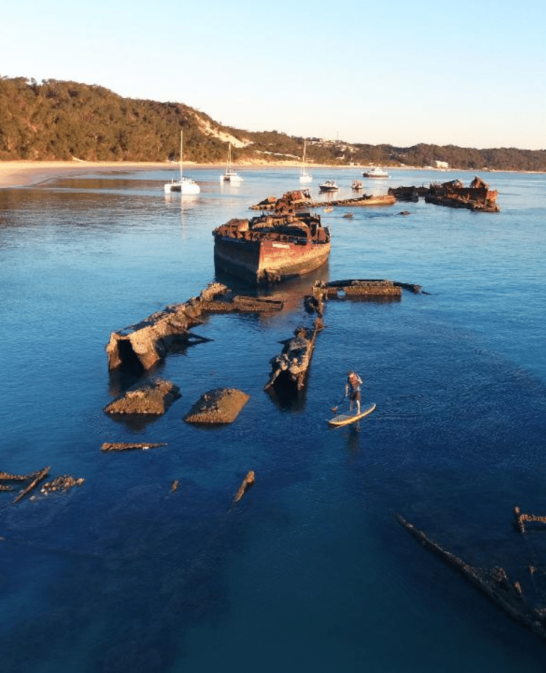 Moreton Island Wrecks Adventure
