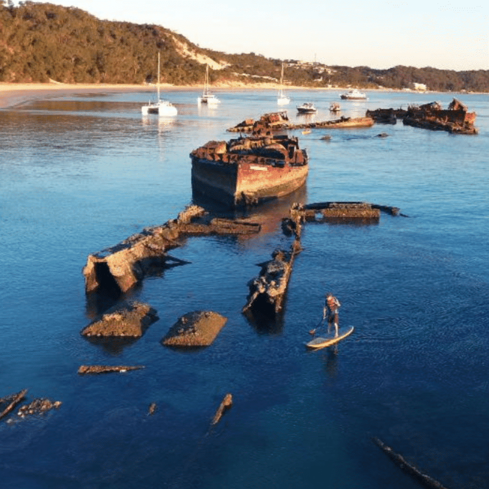 Moreton Island Wrecks Adventure Tour