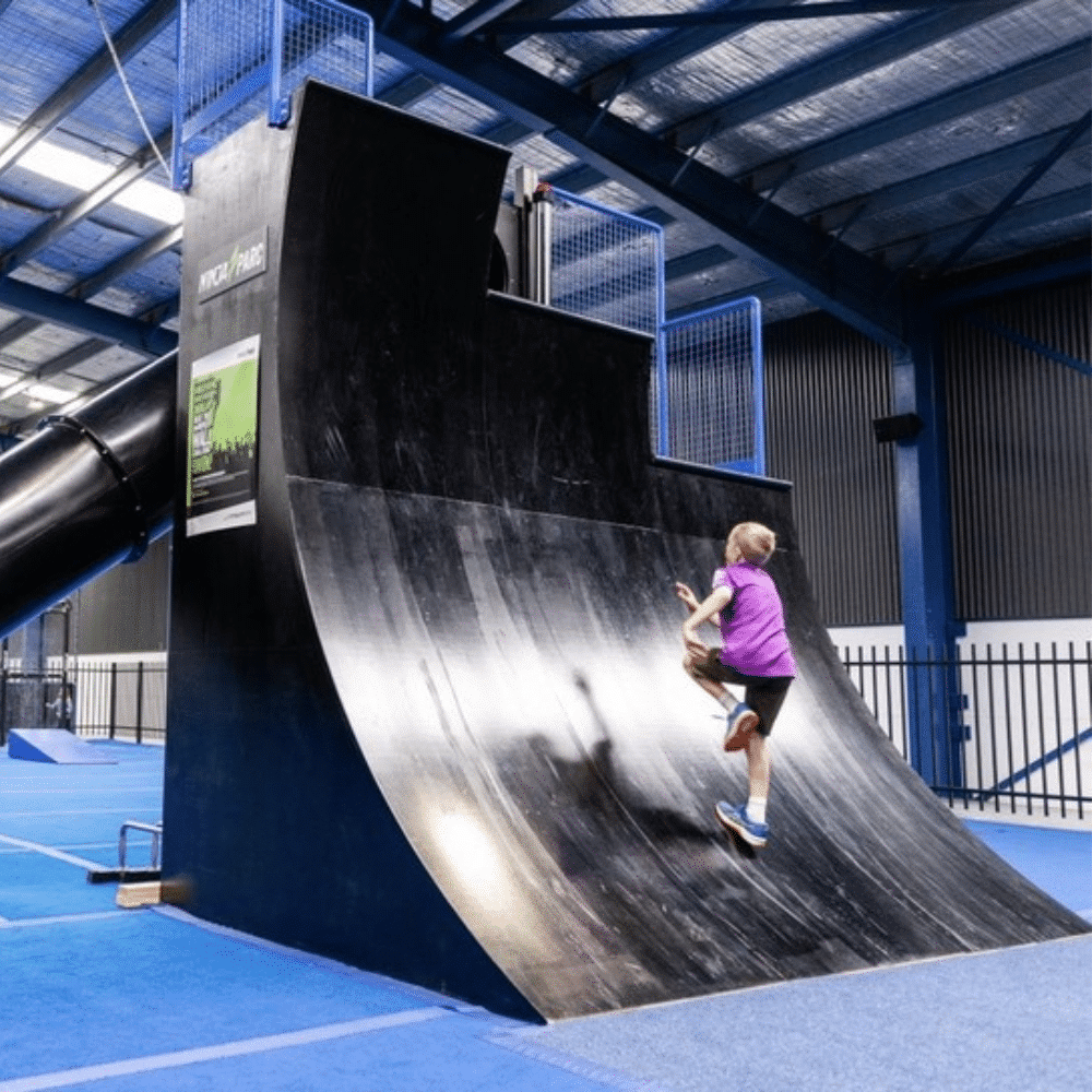 Ninja Parc Warped Wall