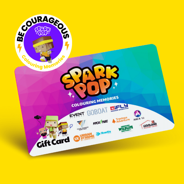 SPARK POP E-Gift Card will empower children to try a new activity.