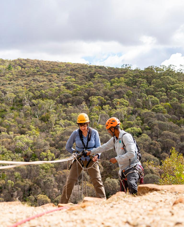Rock Climb & Abseil Onkaparinga SPARK POP