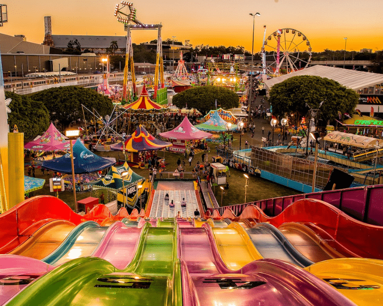 Sideshow Alley at the Ekka