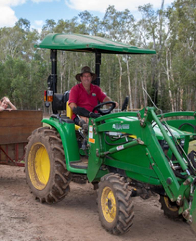 Farm Tractor ride