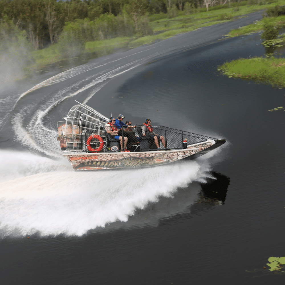 Airboat cruise in Top End