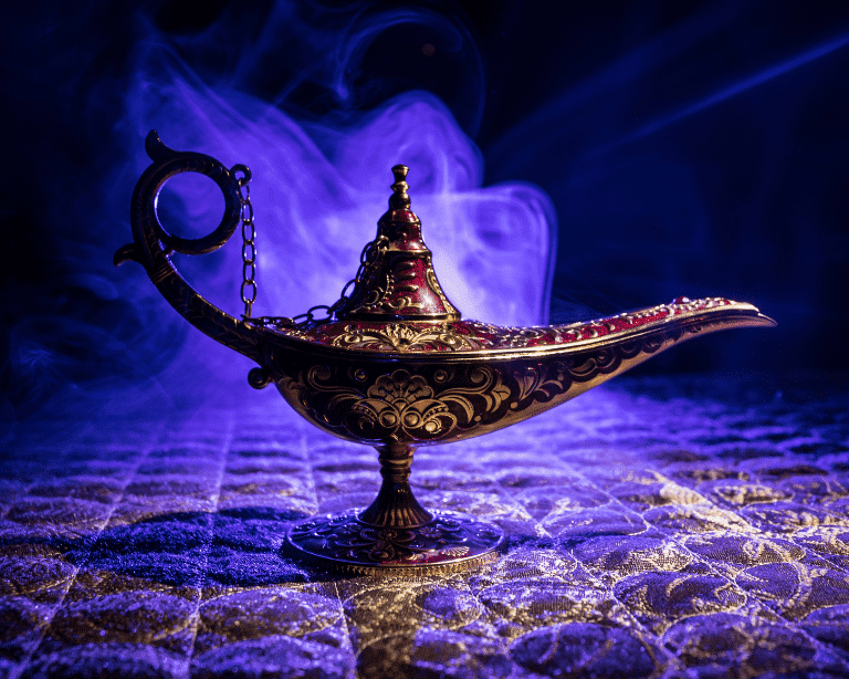 Genie of the lamp