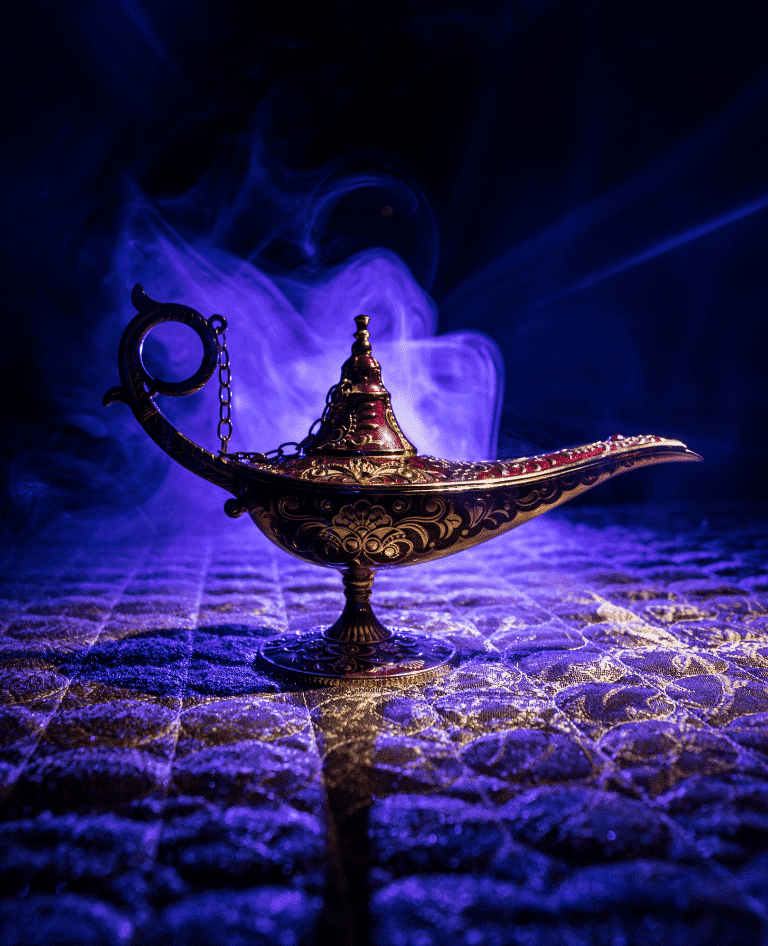 Genie of the lamp