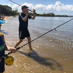 Family fishing