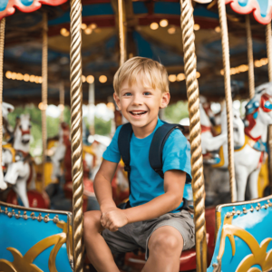 Feature- Boy on Merry-Go-Round