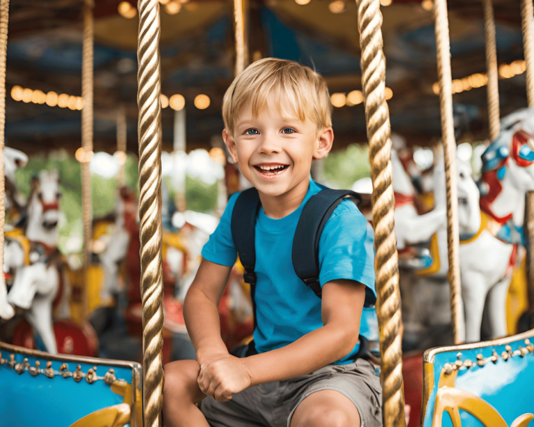 Feature- Boy on Merry-Go-Round