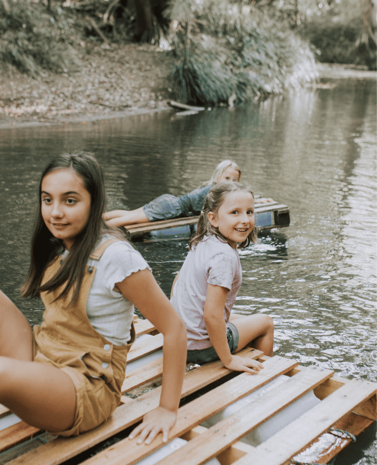 Wildlings Forest School raft