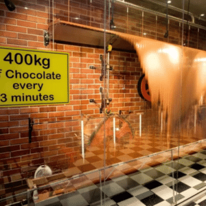 World's largest chocolate waterfall