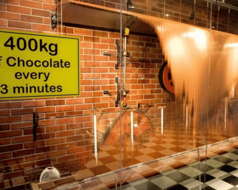 World's largest chocolate waterfall