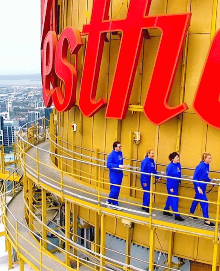 Friends on Sydney Skywalk