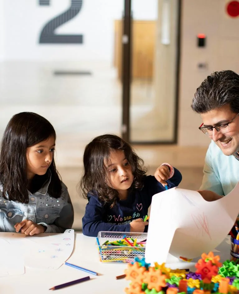 Children doing activities