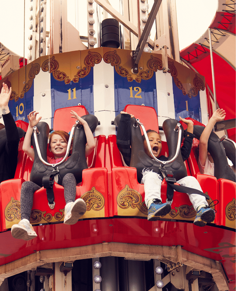 Children on ride