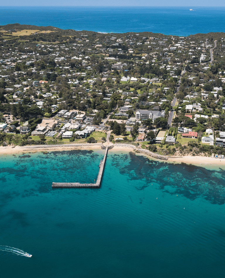 Overhead Mornington Peninsula