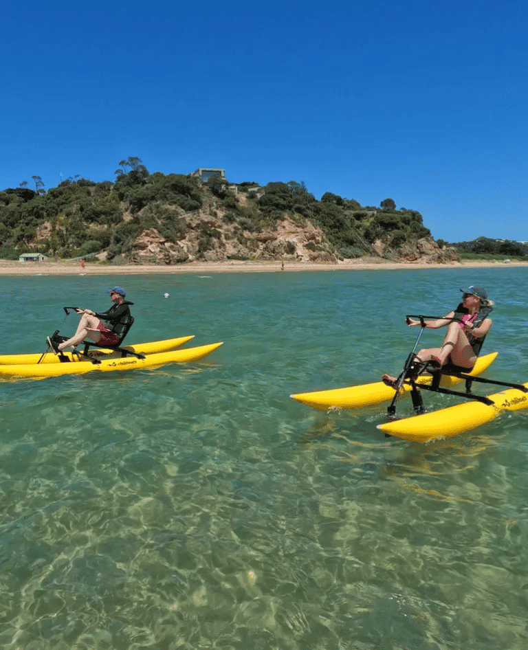 Waterbiking in Sorrento