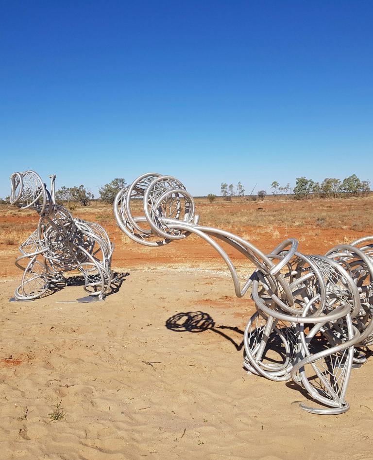 Eromanga Knot-A-Saurus Park