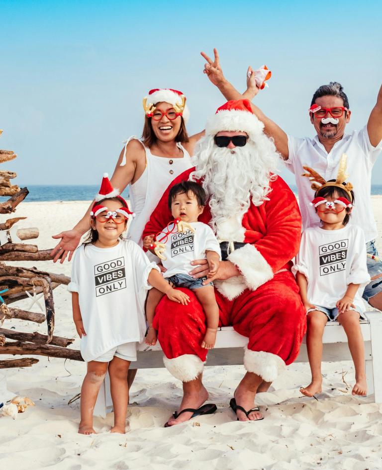 Byron Bay Santa on the Beach